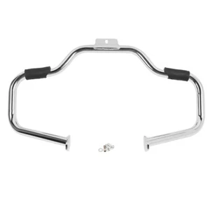 Chrome Engine Guard Crash Bar Fit For Harley Fatboy Heritage Softail 2000-2017 - Picture 1 of 10
