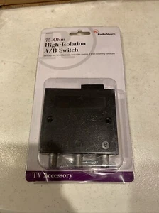 Radio Shack ~ 75 Ohm High Isolation A/B Switch. No. 15-1249A S - Picture 1 of 2