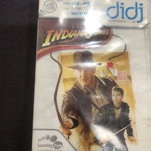 LeapFrog  Didj Custom Learning Game Indiana Jones. - Picture 1 of 4