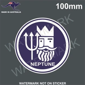 NEPTUNE STICKER OIL PETROLEUM RETRO VINTAGE DECALS - Picture 1 of 1