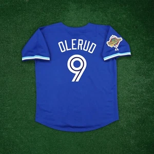 John Olerud 1992 Toronto Blue Jays Men's Cooperstown World Series Alt Jersey - Picture 1 of 7
