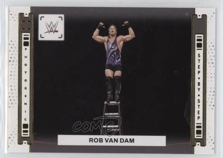 2024 Panini Photogenic WWE Step by Step Rob Van Dam #14 - Image 1 of 2