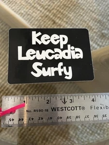Keep leucadia Surfy Vintage Surfing AUFKLEBER - Bild 1 von 1