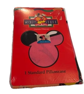 Neu Vintage 80er/90er Disney Sleeping Minnie Mouse Standard Kissenbezüge 2-seitig - Bild 1 von 3