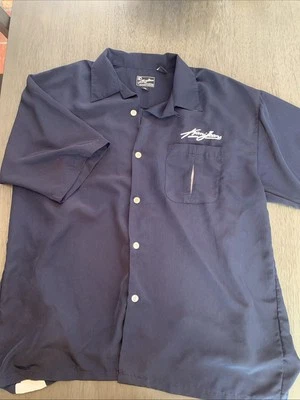 Винтажный Karl Kani с коротким рукавом на пуговицах винтажный большого размера XL - Изображение 1 из 4