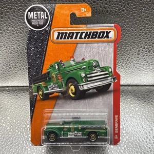 Matchbox 2016 MBX Metal Seagrave Fire Engine Heroic Rescue Department #70/125 - Picture 1 of 2