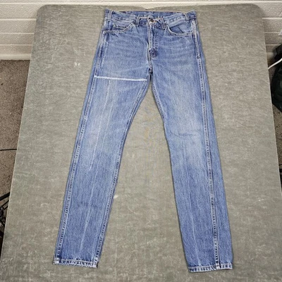 Pantalones de mezclilla Levis 606 para hombre 30x32 LVC ajustados calce cónico tiro alto ropa vintage Foto 1 de 4