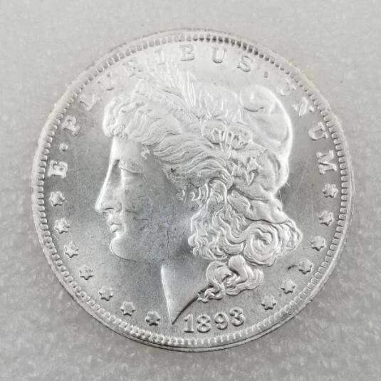 New Listing1893-CC Morgan Dollar BU Uncirculated Mint State 90% Silver $1 US Coin