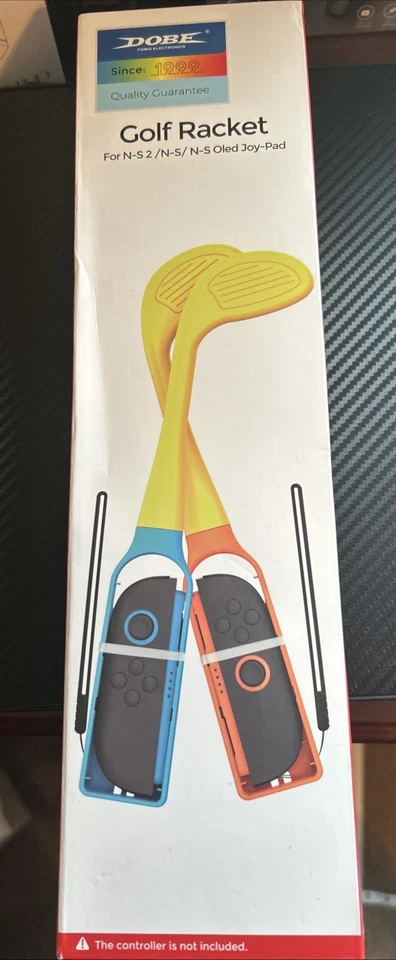 Mando Raqueta Dorado para Nintendo Switch 2 Foto 1 de 1