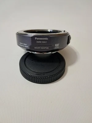 Panasonic DMW-MA1 Adaptor 4/3 Lens to Micro 4/3 MFT Body like MMF1 - Image 1 of 4