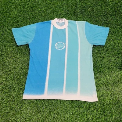 Винтажная футболка серфера Lightning-Bolt подростковый размер 18x24 синяя - Изображение 1 из 4