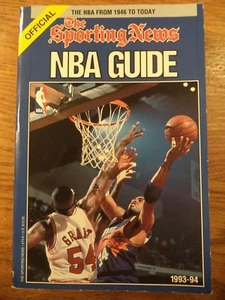 1993-1994 Noticias deportivas Guía de la NBA Horace Grant Chicago Bulls Charles Barkley  - Imagen 1 de 10