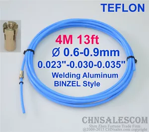 BINZEL Style MIG MAG PTFE Liner 0.6-0.9 Welding Wire Connectors 4M 13ft - Bild 1 von 3