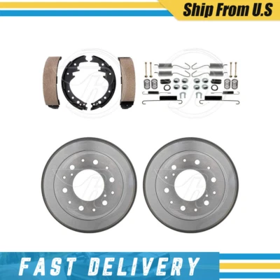 Kit de zapatas de freno de tambores traseros y herrajes para Toyota 4Runner 1984-1985 Foto 1 de 4