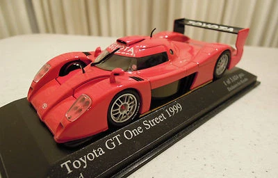 Minichamps Japan Toyota GT One Street Car 1999 1/43, In Box Ships from USA - Image 1 of 4