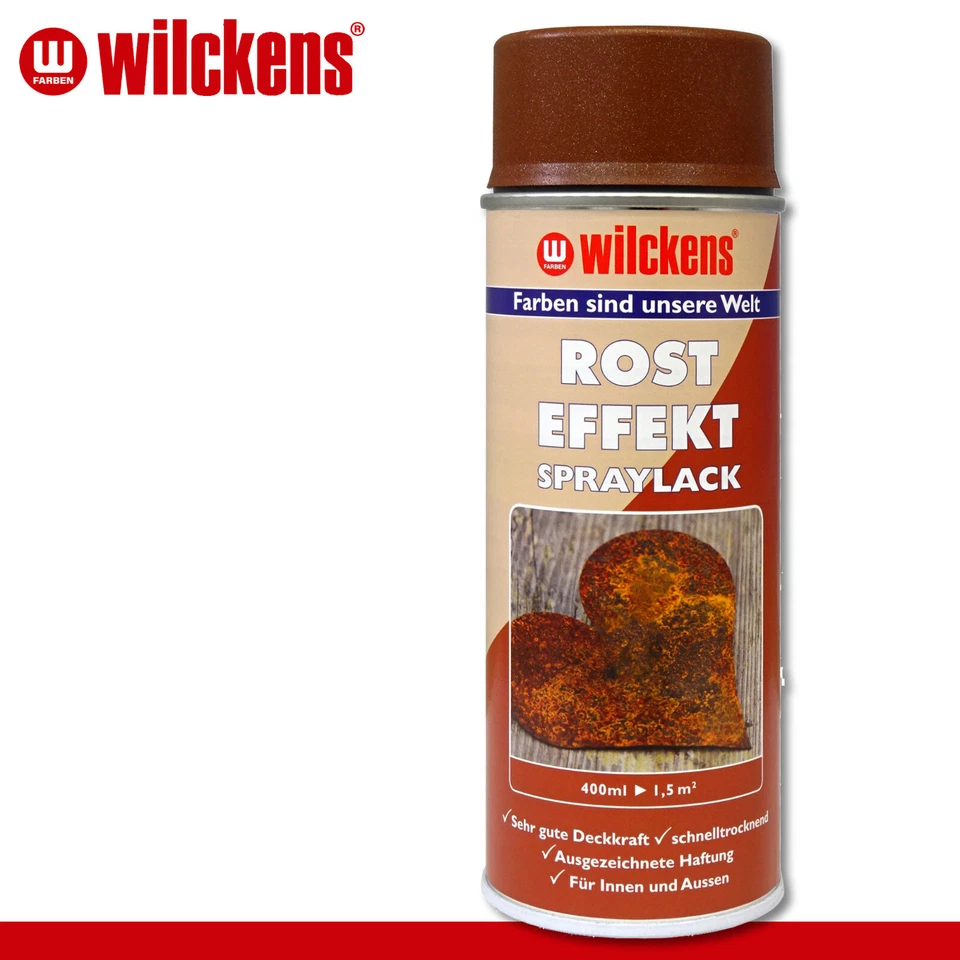 Wilckens 400 ml Rost Effekt Spraylack Rostoptik Effektspray innen & außen - Bild 1 von 1