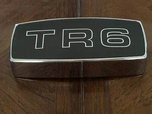 Triumph TR6 grill badge and plinth - Picture 1 of 7