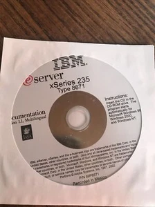 IBM eServer xSeries 235 Type 8671 CD documentazione - Foto 1 di 1