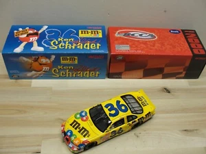 NEW 2000 ACTION KEN SCHRADER #36 M&M's NASCAR 1:24 DIE-CAST BANK 1 of 2500 MADE - Picture 1 of 4