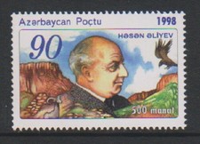 Azerbaigian - 1998, Hasan Aliyov (Ecologist) Francobollo - MNH - Sg 433