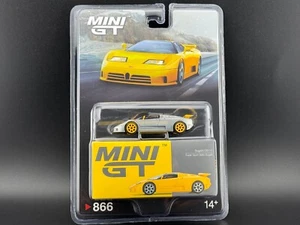 Mini GT Bugatti EB110 Super Sport Giallo Bugatti Yellow #866 1/64 CHASE - Picture 1 of 1