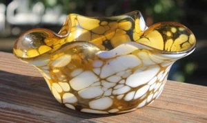MURANO STYLE CANDY DISH BOWL - Picture 1 of 9