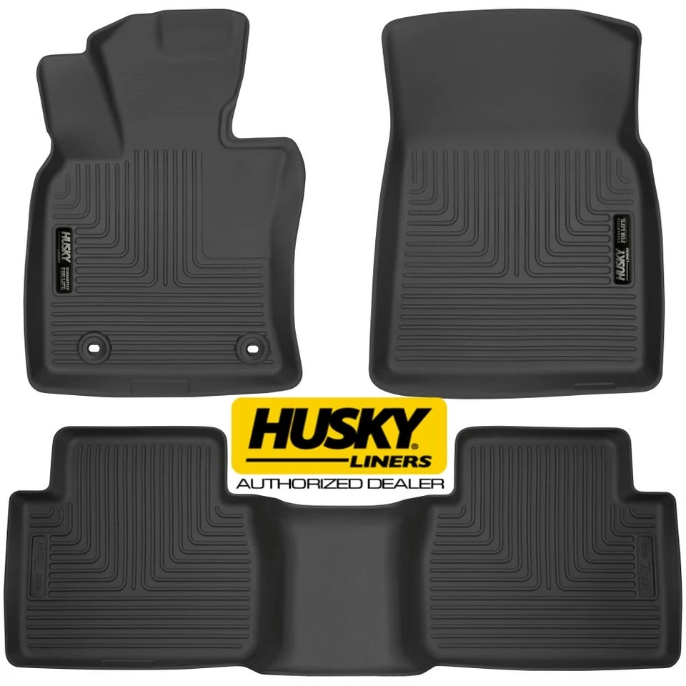 Alfombrillas delanteras traseras HUSKY 95731 WeatherBeater para Toyota Camry 18-22 SIN híbridas Foto 1 de 4