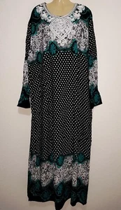 Abaya Maxikleid arabisches Sommerkleid Kleid Takschita Jellaba Djelaba Gr. L -XL - Bild 1 von 2