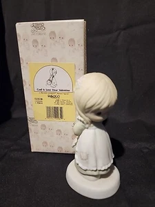 Precious Moments-God Is Love Dear Valentine #523518 w/box Collectible figure - Picture 1 of 15