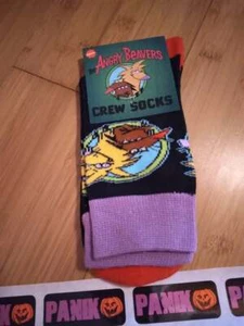 Culturefly Nick Box Nickelodeon The Angry Beavers Crew Socks - Picture 1 of 3
