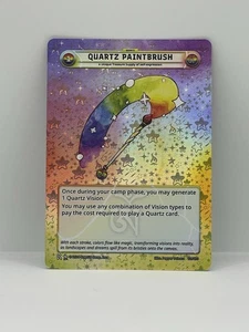 Cryptid Camp TCG KS - QUARTZ PAINTBRUSH 121/173 Full Holo Borderless NM - Bild 1 von 2