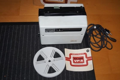 ELMO VP-A Super 8 Filmprojektor, funktionstüchtig getestet, Lampe leuchtet - Bild 1 von 4