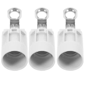 3Pcs Screw Base Lamp Holder Kit European Style Unique Light Socket Replacement - Picture 1 of 12