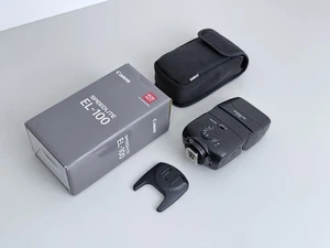 Canon Speedlite EL-100 Blitzgerät Blitz - Picture 1 of 2