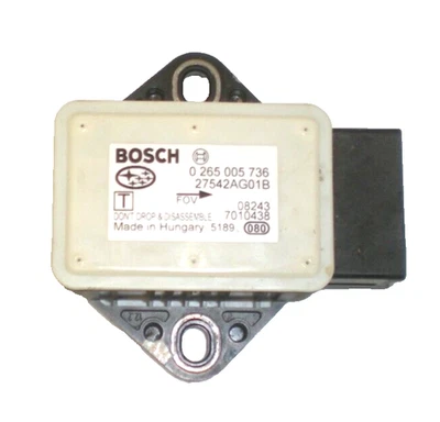 2007-09 SUBARU LEGACY OUTBACK YAW SENSOR LATERAL G FABRICANTE DE EQUIPAMENTO ORIGINAL P/N 27542AG01B - Imagem 1 de 4