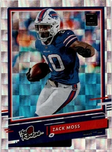 Donruss #TR-ZM 2020 Zack Moss The Rookies ¡Genial!! - Imagen 1 de 2