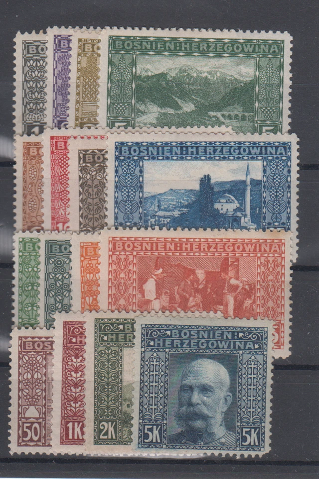 Österreich Bosnien ANK Nr. 29-44, * - Imagen 1 de 1