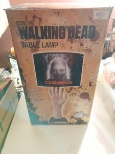 NIB AMC The Walking Dead Table Lamp Realistic Walker Hand Graphic Shade Open Box - Picture 1 of 10