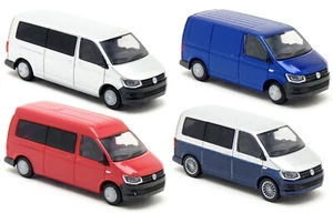 Rietze - VW Volkswagen T6 Bus Kasten Transporter - Modelle zur Auswahl 1:87 H0 - Picture 1 of 13
