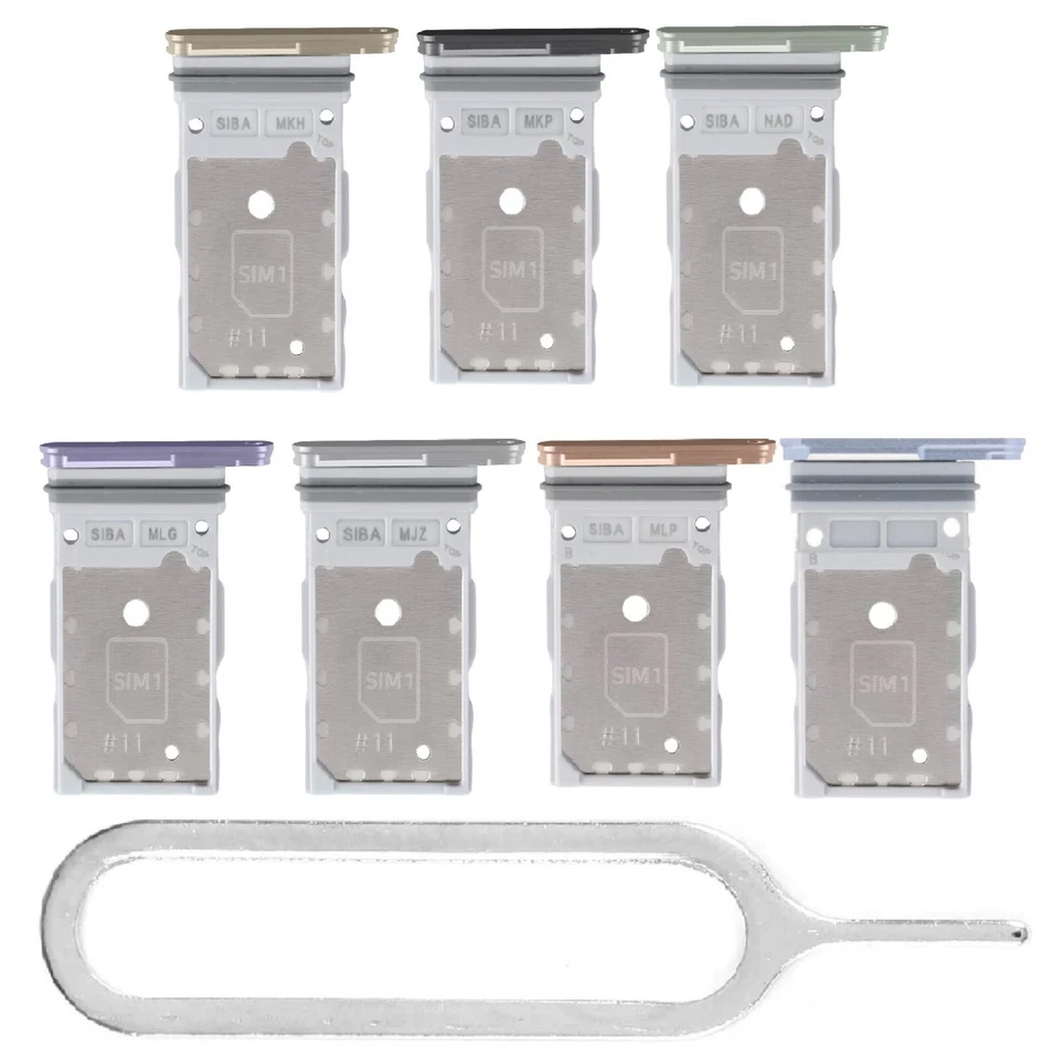 For Samsung Galaxy S24 Ultra Sim Card Tray Replacement Dual Sim Holder SM-S928 - Image 1 of 1