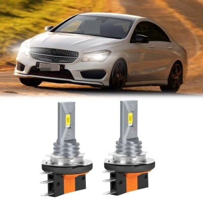 H15 LED Headlight Kit High Beam DRL for Mercedes Benz CLA250 CLA45 AMG 2014-2016 - Изображение 1 из 4