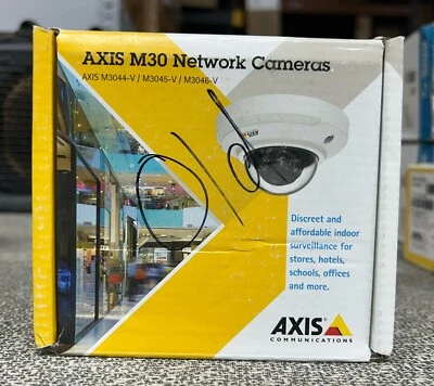 AXIS M3044-V 720p Mini Fixed Dome IP Network Surveillance Camera (Open Box) - Image 1 of 4