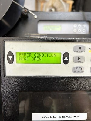 Zebra 110PAX4 RFID Label Thermal Printer 113ER31-00002 FOR PARTS - Image 1 of 4