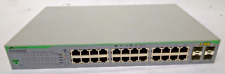 Allied Telesis AT-GS950/24 24-Port 10/100/1000Mbps 2 SFP Combo WebSmart Switch