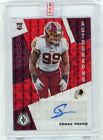 2020 Panini Mosaic Football Choice Furion Red Rookie Auto #R1 Chase Young