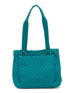 NWT Vera Bradley Women's Cotton Multi-Compartment Shoulder Satchel Purse - Picture 1 of 14
