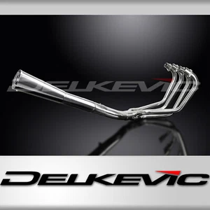 HONDA CB750F2 77-78 FULL 4-1 STAINLESS STEEL EXHAUST CLASSIC MEGAPHONE SILENCER - Picture 1 of 6