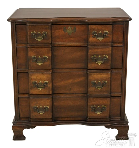 58144EC: SANFORD Blockfront Mahogany Bachelor Chest Cover