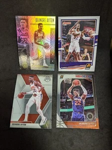 Deandre Ayton 2nd Year 4x Lot Phoenix Suns Panini Mosaic Donruss Illusions - Picture 1 of 2