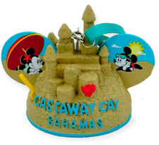 Disney Parks Castaway Cay Sand Castle Ear Hat Ornament Disney Cruise Line New
